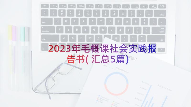 2023年毛概课社会实践报告书(汇总5篇)