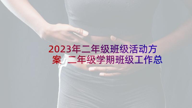 2023年二年级班级活动方案 二年级学期班级工作总结(优质6篇)