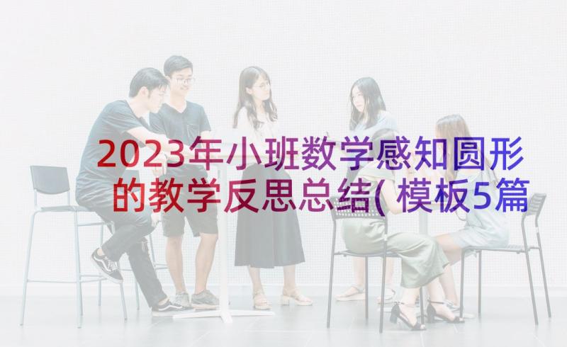 2023年小班数学感知圆形的教学反思总结(模板5篇)