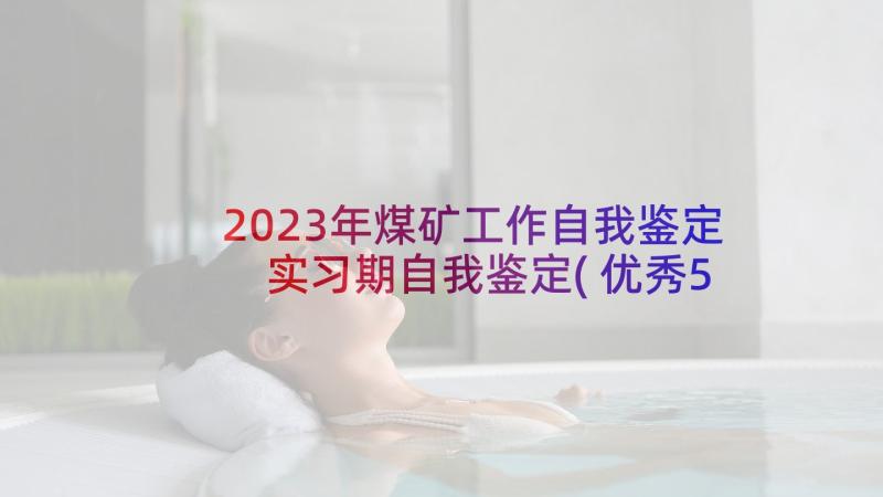 2023年煤矿工作自我鉴定 实习期自我鉴定(优秀5篇)