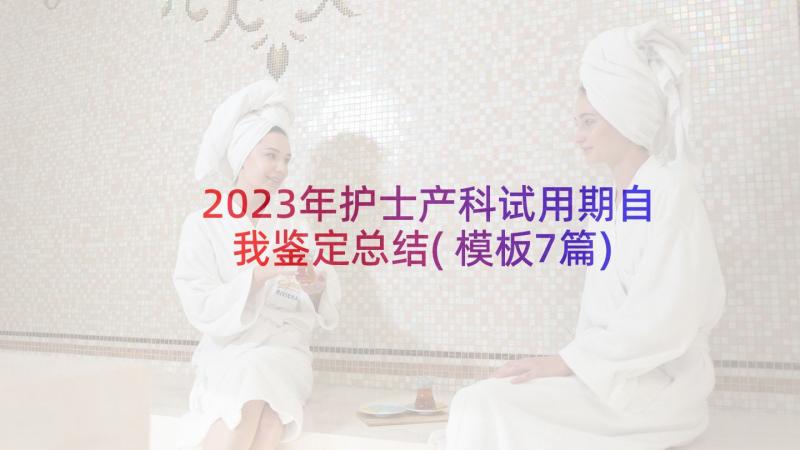 2023年护士产科试用期自我鉴定总结(模板7篇)