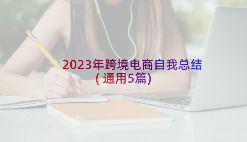 2023年跨境电商自我总结(通用5篇)