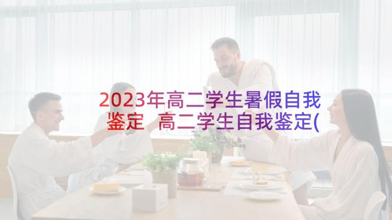 2023年高二学生暑假自我鉴定 高二学生自我鉴定(汇总7篇)