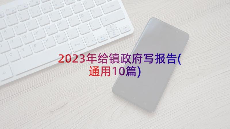 2023年给镇政府写报告(通用10篇)