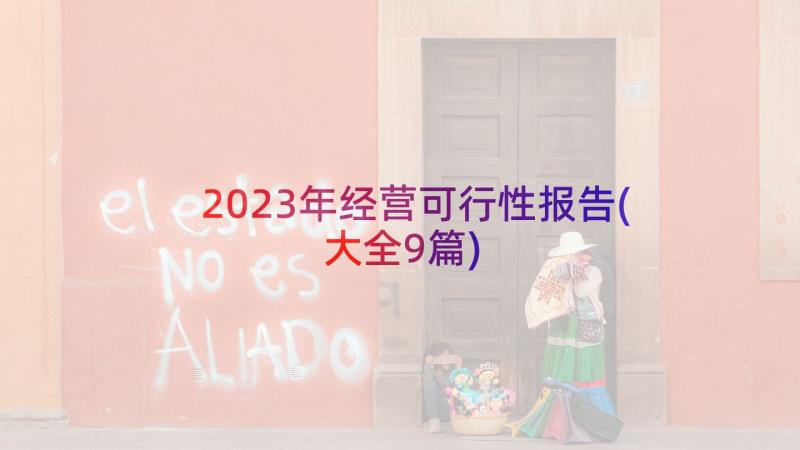 2023年经营可行性报告(大全9篇)