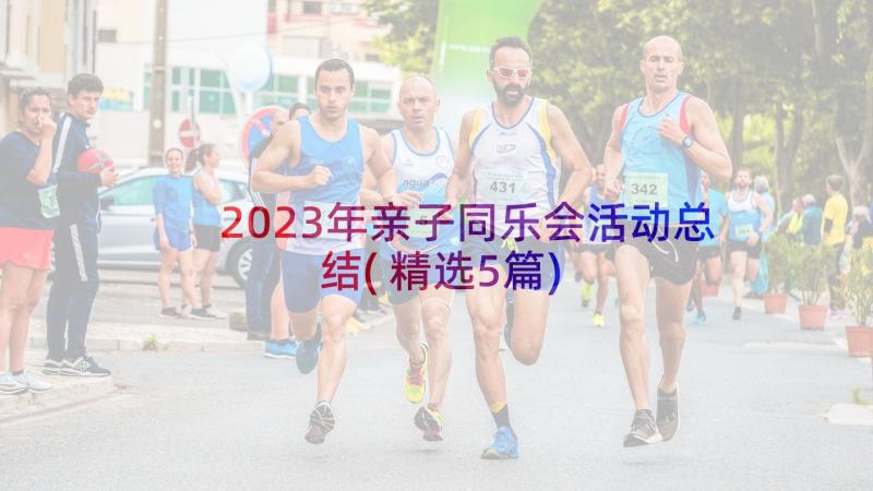 2023年亲子同乐会活动总结(精选5篇)