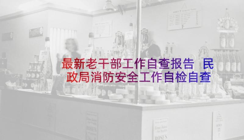 最新老干部工作自查报告 民政局消防安全工作自检自查报告(优秀5篇)