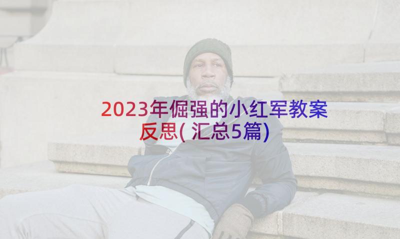 2023年倔强的小红军教案反思(汇总5篇)