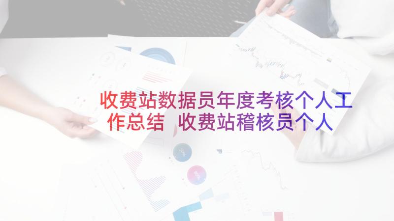 收费站数据员年度考核个人工作总结 收费站稽核员个人年度工作总结(大全10篇)