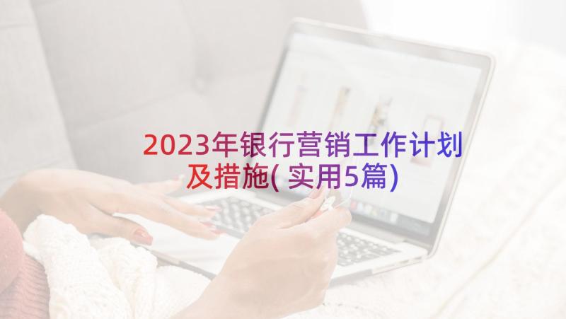 2023年银行营销工作计划及措施(实用5篇)