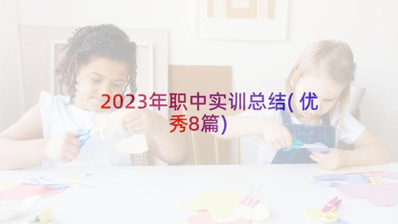 2023年职中实训总结(优秀8篇)