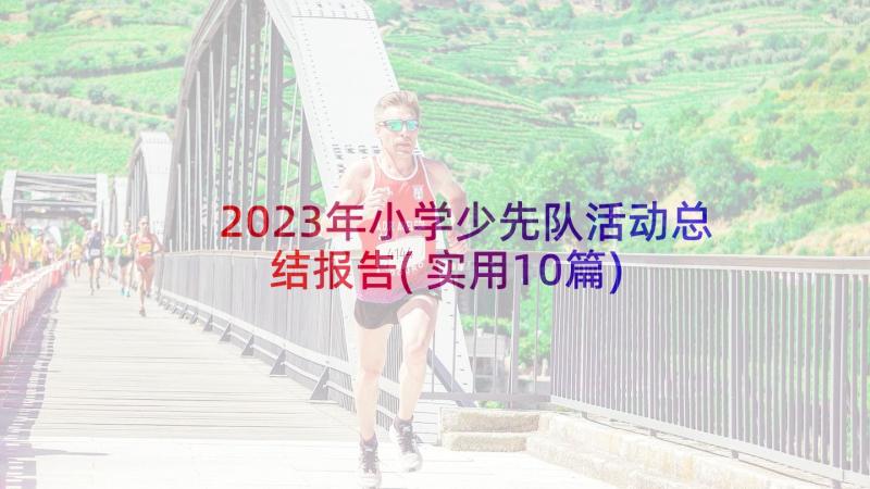 2023年小学少先队活动总结报告(实用10篇)