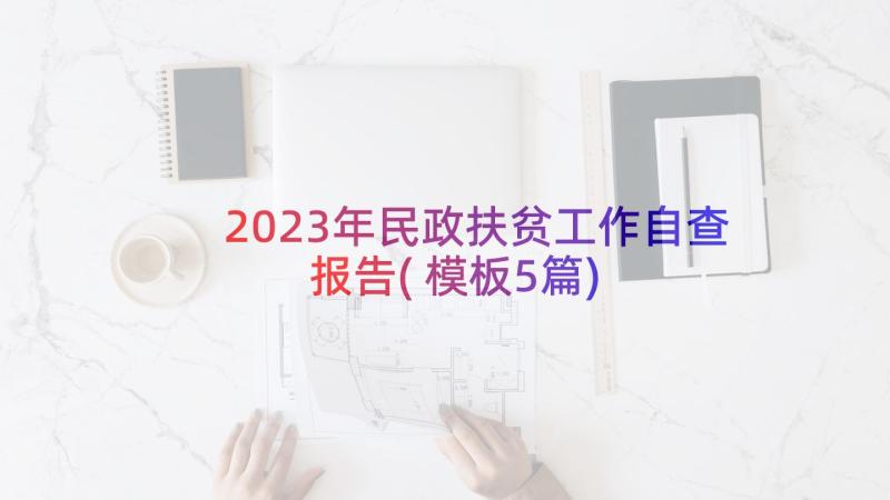 2023年民政扶贫工作自查报告(模板5篇)