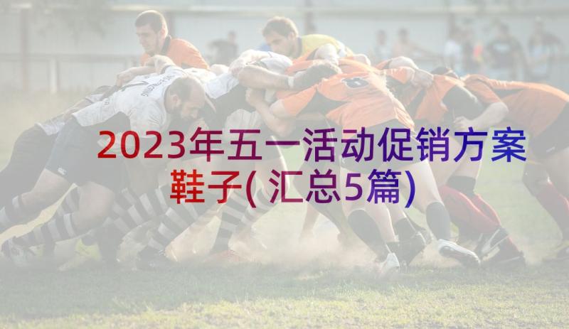 2023年五一活动促销方案鞋子(汇总5篇)