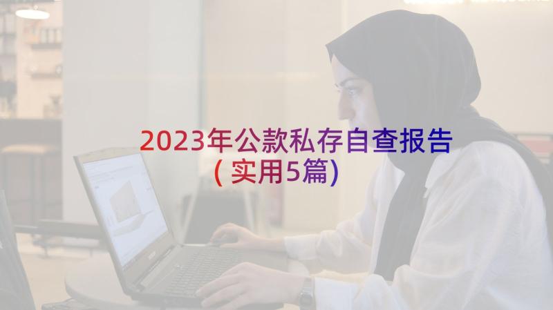 2023年公款私存自查报告(实用5篇)