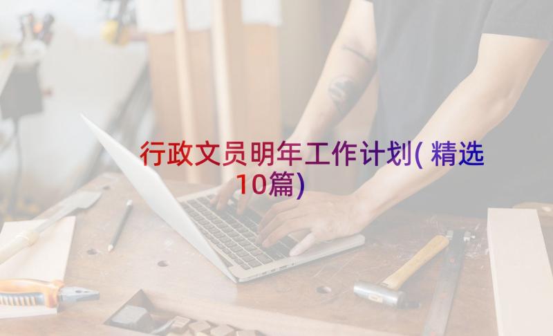 行政文员明年工作计划(精选10篇)