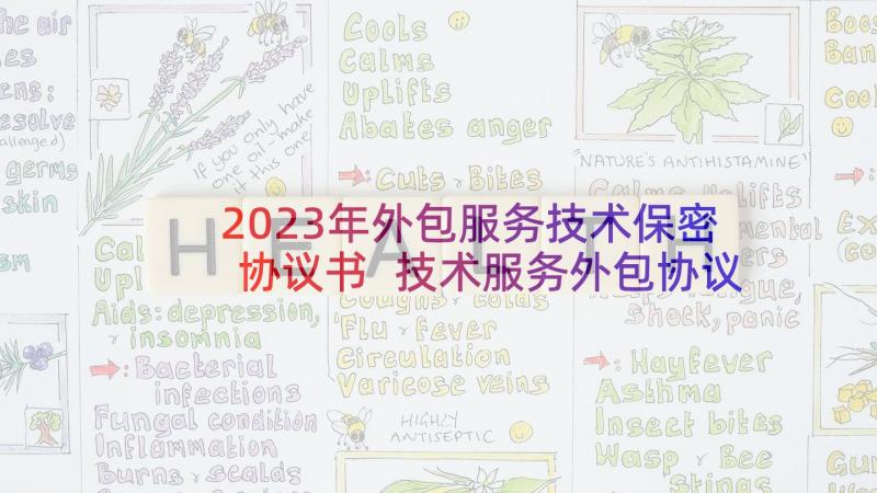 2023年外包服务技术保密协议书 技术服务外包协议(优质5篇)