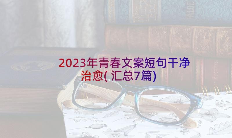 2023年青春文案短句干净治愈(汇总7篇)