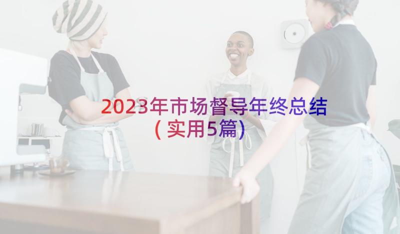 2023年市场督导年终总结(实用5篇)