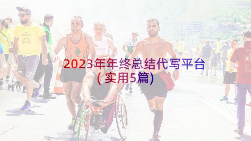 2023年年终总结代写平台(实用5篇)