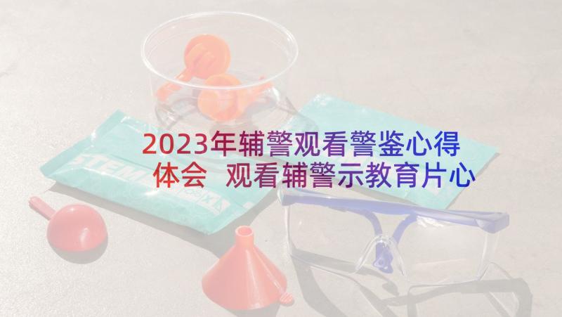 2023年辅警观看警鉴心得体会 观看辅警示教育片心得体会(模板5篇)