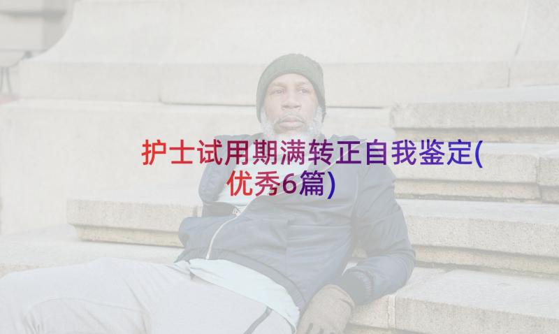 护士试用期满转正自我鉴定(优秀6篇)