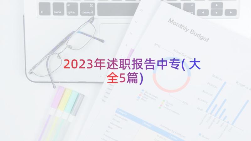 2023年述职报告中专(大全5篇)