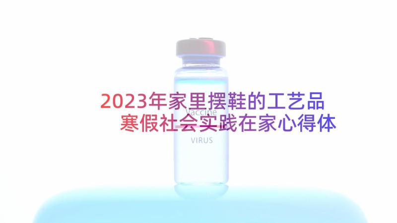 2023年家里摆鞋的工艺品 寒假社会实践在家心得体会(优秀5篇)