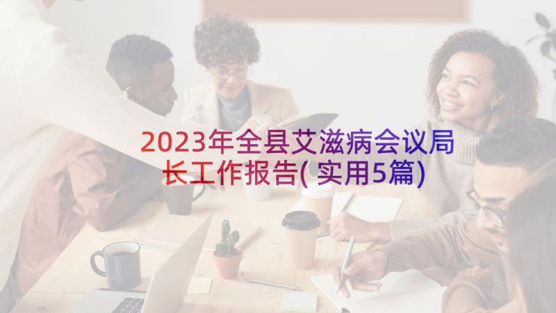 2023年全县艾滋病会议局长工作报告(实用5篇)