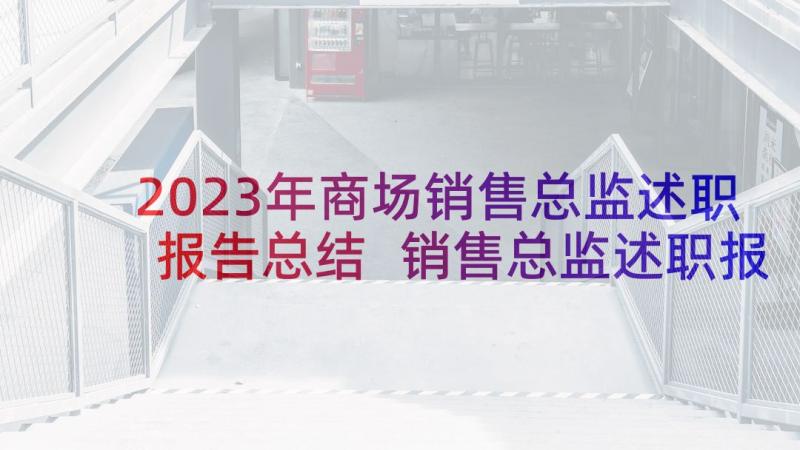 2023年商场销售总监述职报告总结 销售总监述职报告(实用6篇)