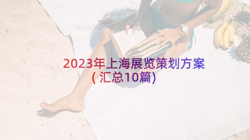 2023年上海展览策划方案(汇总10篇)