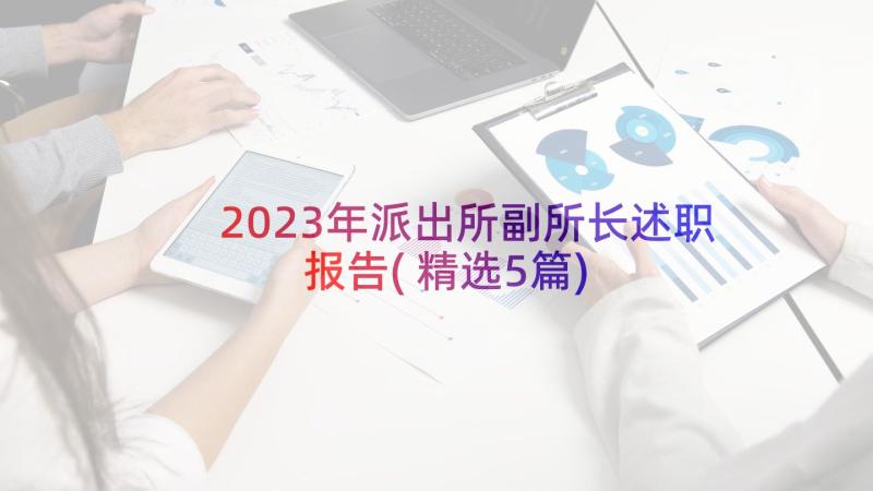 2023年派出所副所长述职报告(精选5篇)