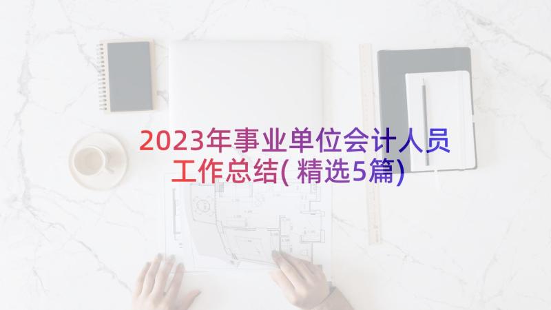 2023年事业单位会计人员工作总结(精选5篇)