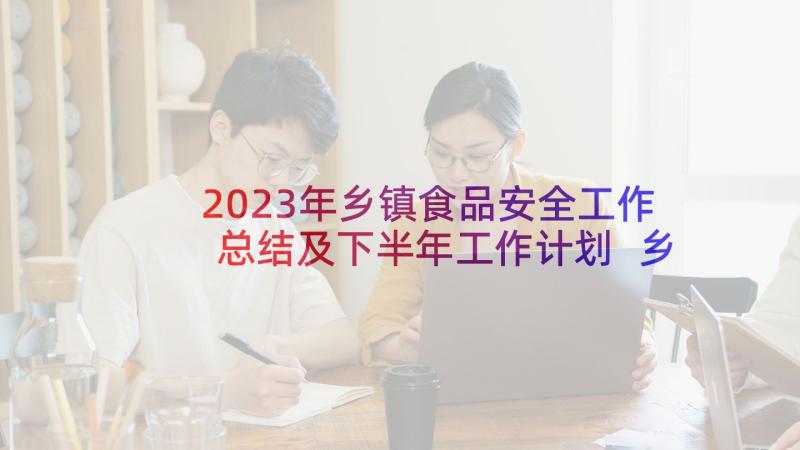 2023年乡镇食品安全工作总结及下半年工作计划 乡镇食品安全工作年度总结(模板6篇)