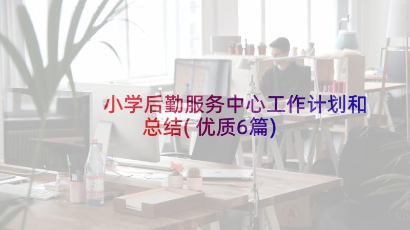 小学后勤服务中心工作计划和总结(优质6篇)