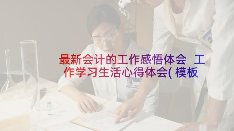 最新会计的工作感悟体会 工作学习生活心得体会(模板5篇)