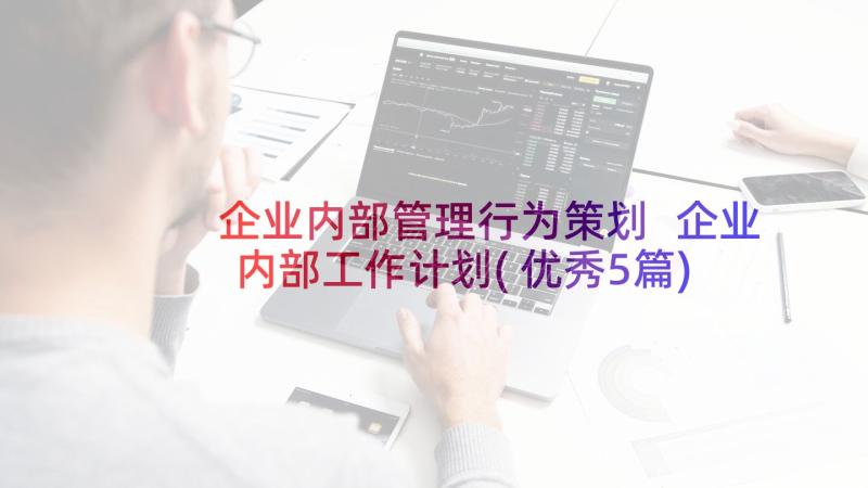 企业内部管理行为策划 企业内部工作计划(优秀5篇)