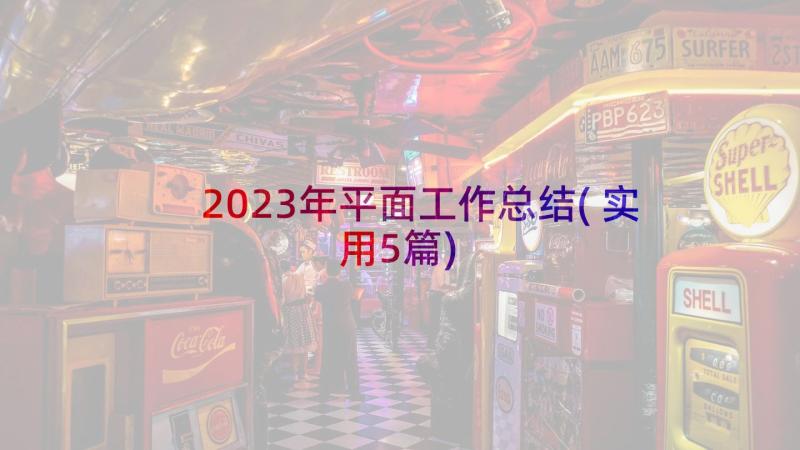 2023年平面工作总结(实用5篇)