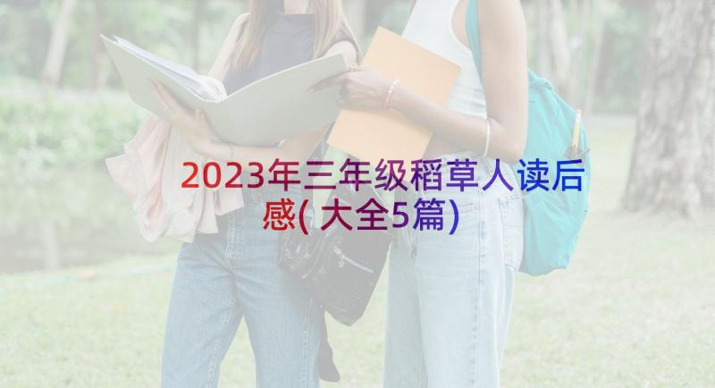 2023年三年级稻草人读后感(大全5篇)