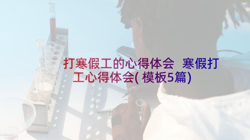 打寒假工的心得体会 寒假打工心得体会(模板5篇)