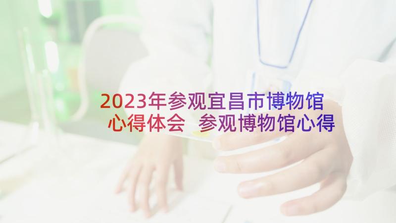 2023年参观宜昌市博物馆心得体会 参观博物馆心得体会(汇总5篇)