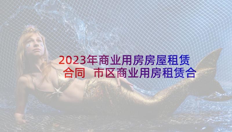 2023年商业用房房屋租赁合同 市区商业用房租赁合同(汇总5篇)