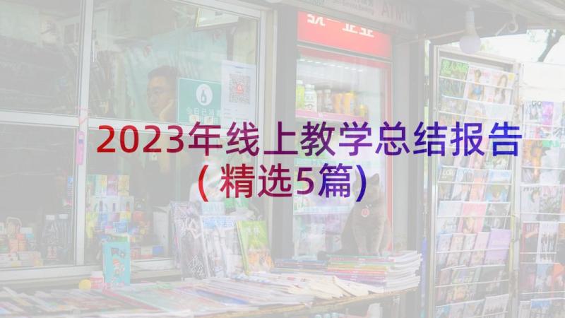 2023年线上教学总结报告(精选5篇)