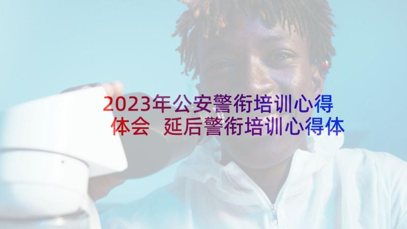 2023年公安警衔培训心得体会 延后警衔培训心得体会(大全9篇)