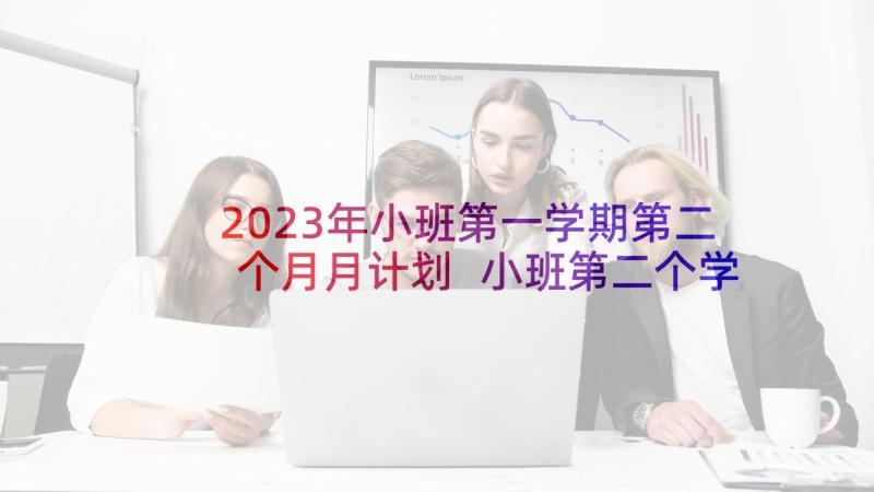 2023年小班第一学期第二个月月计划 小班第二个学期个人计划(实用5篇)