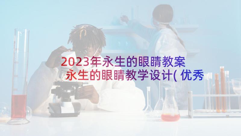 2023年永生的眼睛教案 永生的眼睛教学设计(优秀9篇)