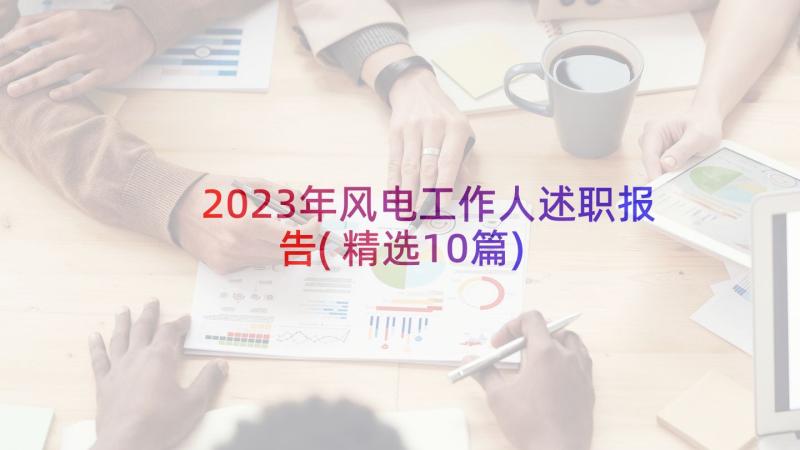 2023年风电工作人述职报告(精选10篇)