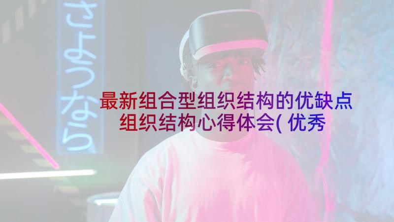 最新组合型组织结构的优缺点 组织结构心得体会(优秀9篇)