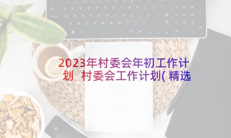 2023年村委会年初工作计划 村委会工作计划(精选7篇)