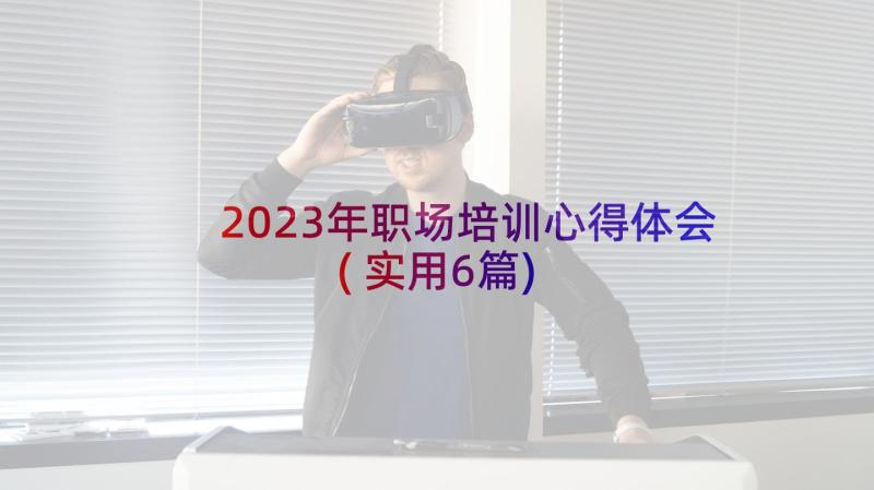 2023年职场培训心得体会(实用6篇)